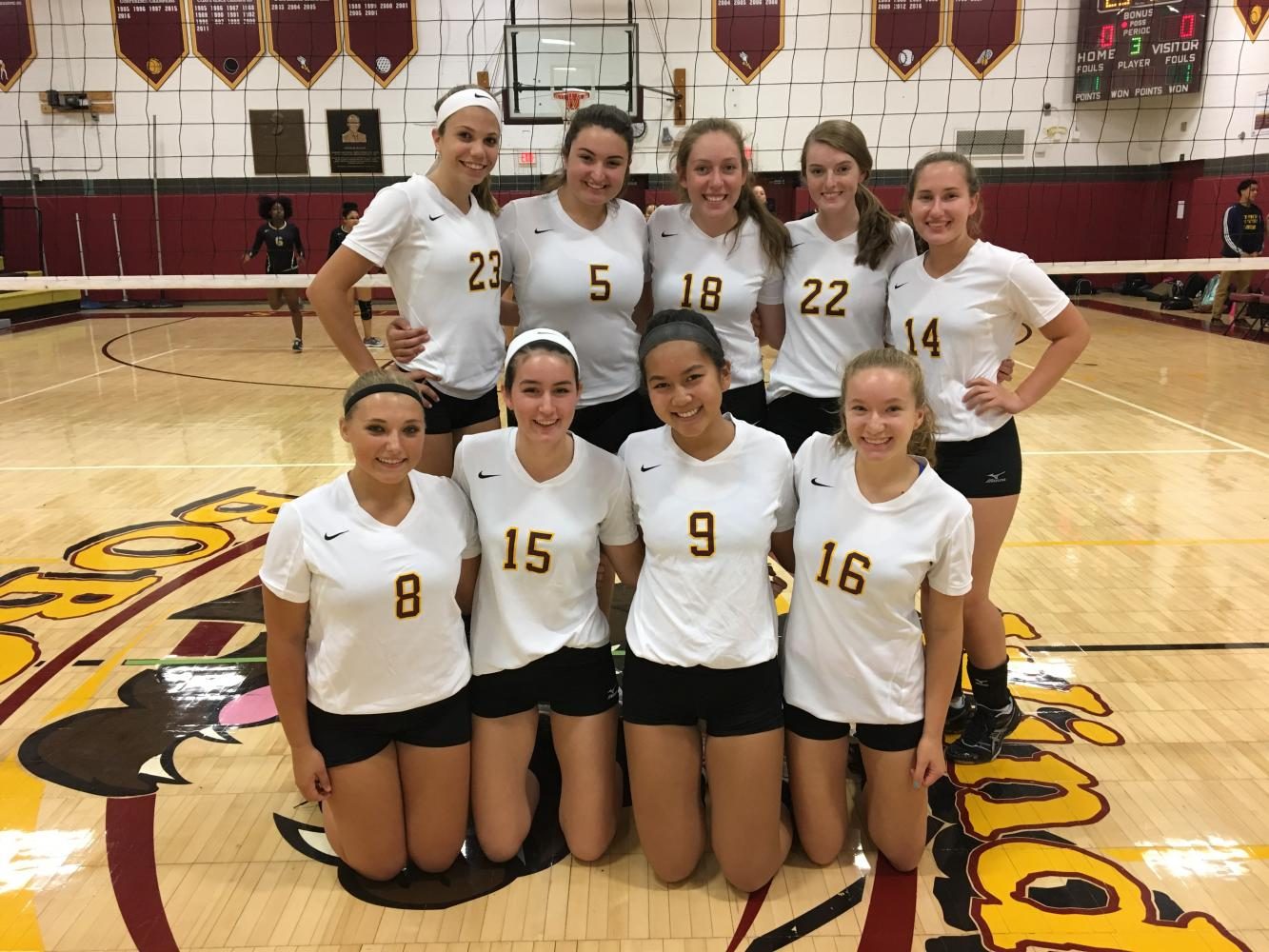 Varsity Girls Volleyball Takes Victory Over Manchester