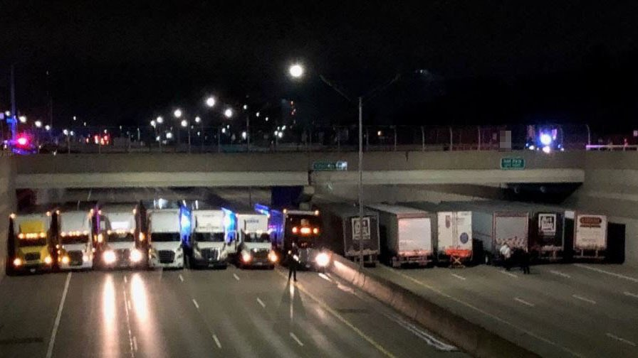 Truckers and Officers Come Together to Stop Suicide