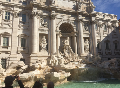 Trevi Fountain in Rome, Italy
