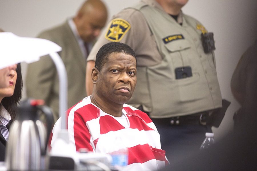 Death Row inmate Rodney Reed during a hearing to determine if he should receive a new trial.
