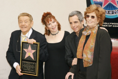Jerry Stiller, Amy Stiller, Ben Stiller and Anne Meara (from left to right), back in 2007
Source: The New York Times