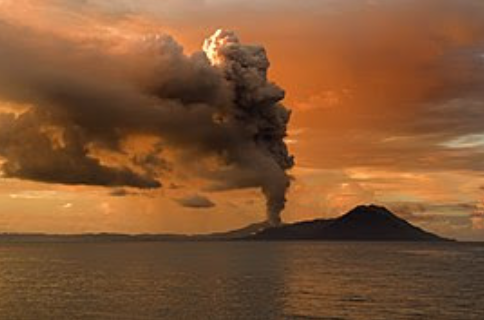 Hawaiian Volcano Eruption