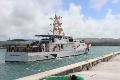 USCG Oliver Henry Entering Port. Photo Credit: U.S. Indo-Pacific Command