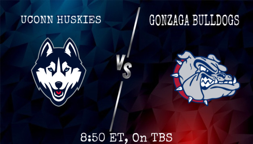 The UConn Huskies and Washington's Gonzaga faced off for a spot in the Final Four during March Madness.