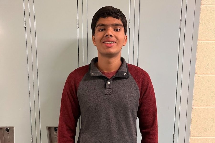 Sophomore Aditya Jha was awarded a  mini grant for his cycling club by South Windsor Youth and Family Services and the South Windsor Alliance for Families on April 21st.