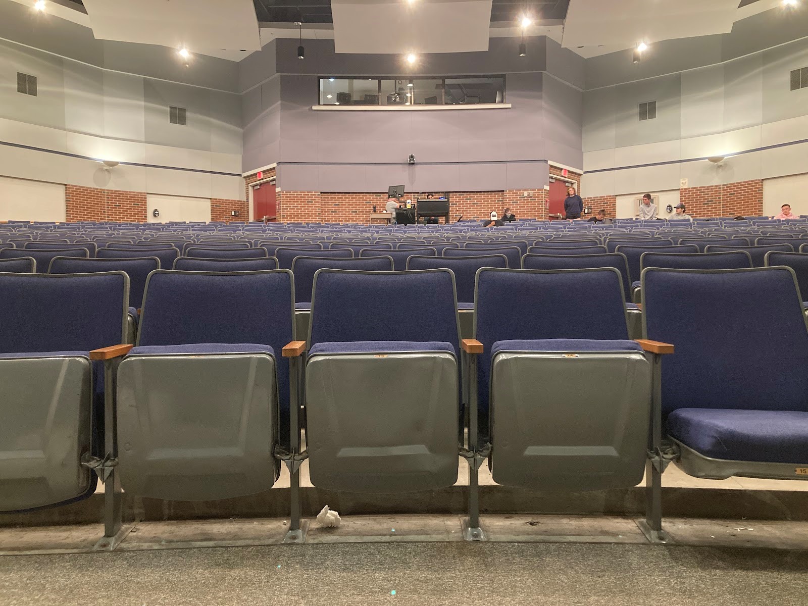 The auditorium at SWHS awaits an audience to witness the talents of the music department.