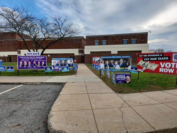Voting for South Windsor took place at South Windsor High School on November 7th. 