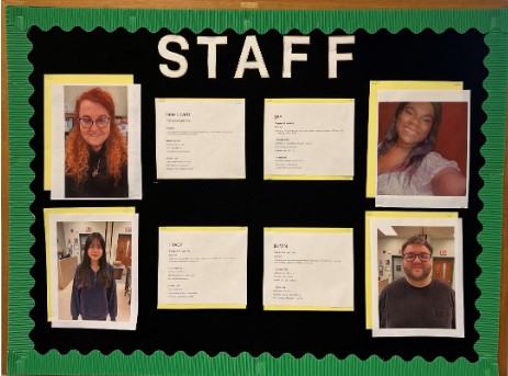 The South Windsor Teen Center’s staff, who all work hard to support the center.
