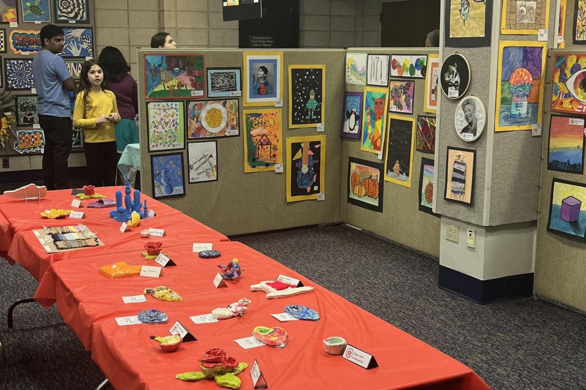 South Windsor Public Schools art exhibit showcases artwork from students in grades k-12.