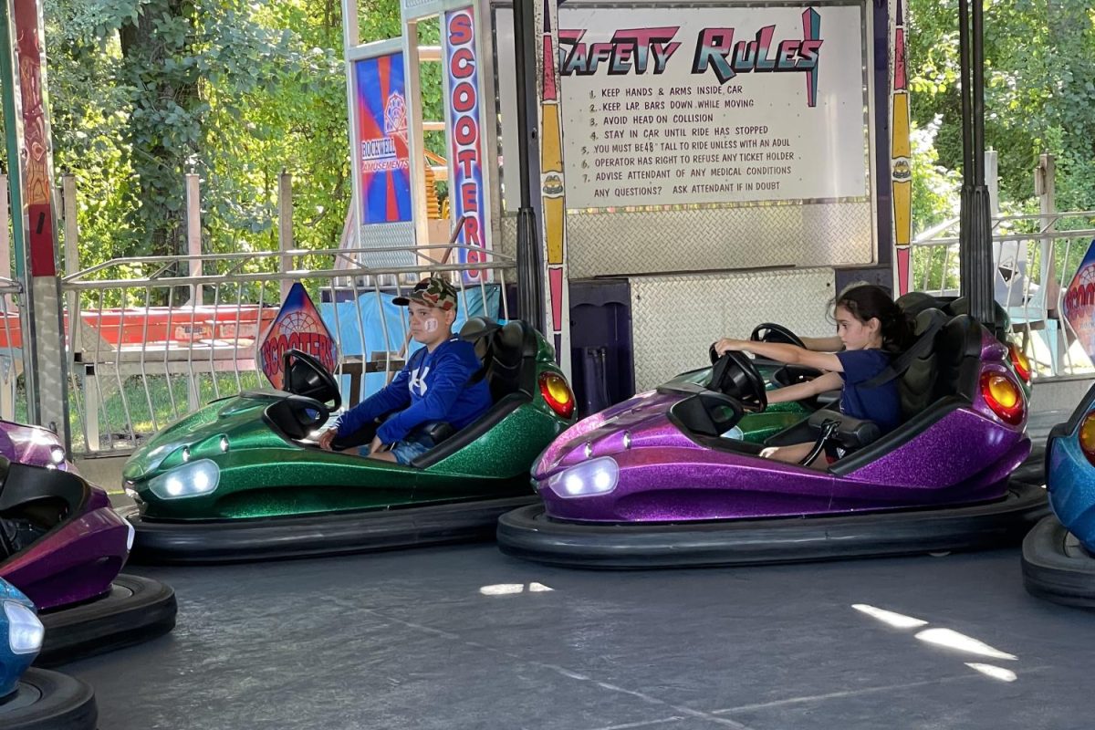 Bumper cars made their debut appearance at The Wapping Fair for 2024.