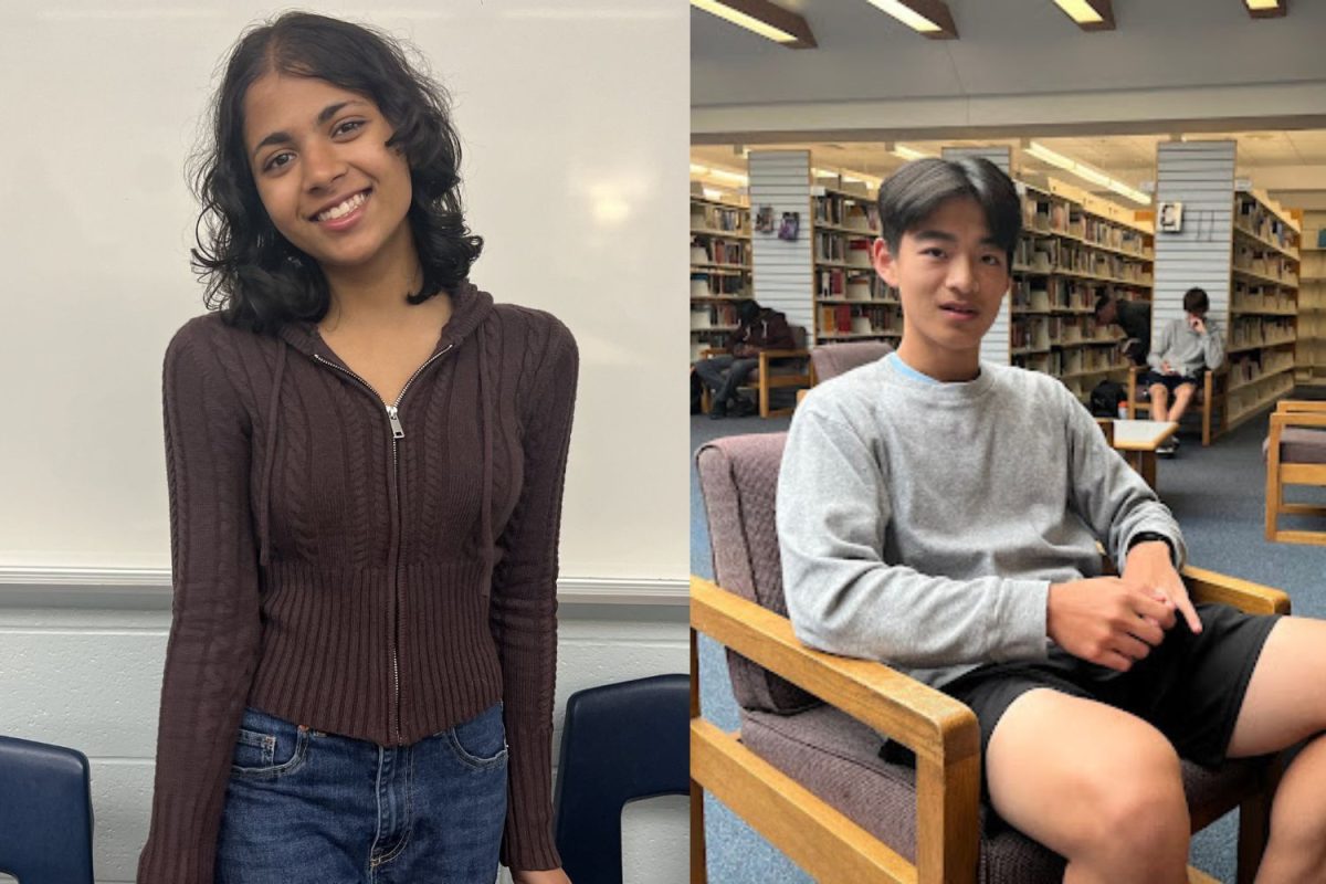 Seniors Meera Kannan and Roger Mao were two of South Windsor High School's finalists for the Merit Scholarship.