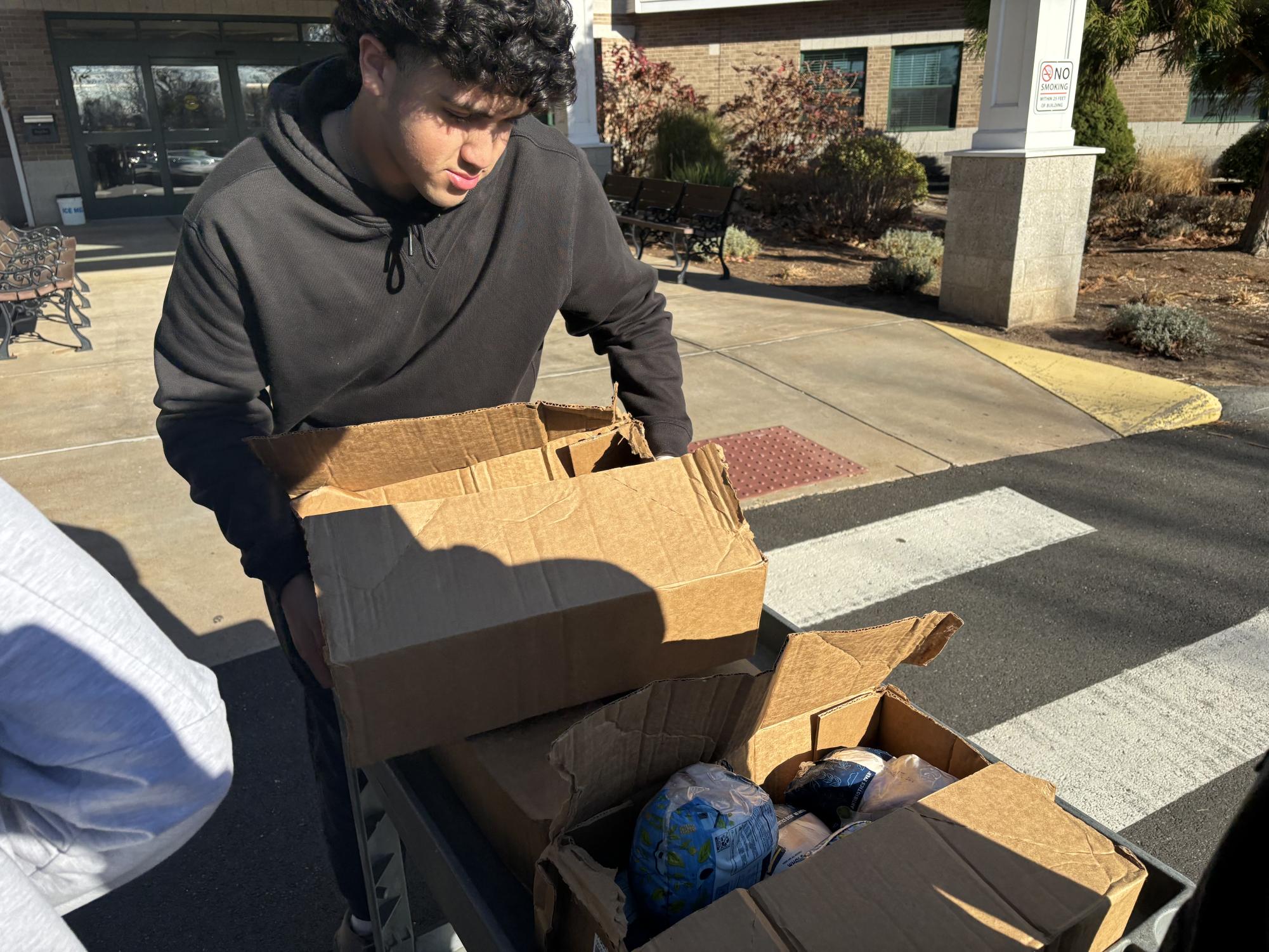 Bobcats and Turkeys Team Up for Thanksgiving