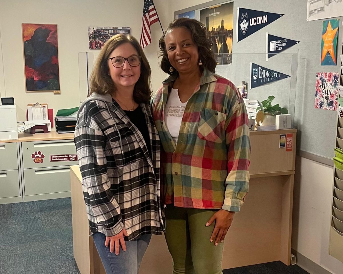 On Tuesday, teachers and students wore flannel to school as part of Spirit Week. 