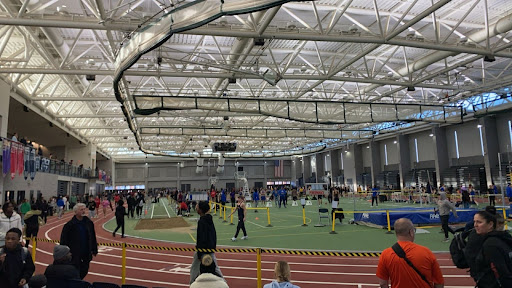 South Windsor's indoor track team traveled to New Haven on February 10th for the last qualifier at Floyd Little Athletic Center.