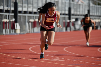 Pichay starting off strong by bursting out of her starting position. (Jaya Pichay)
