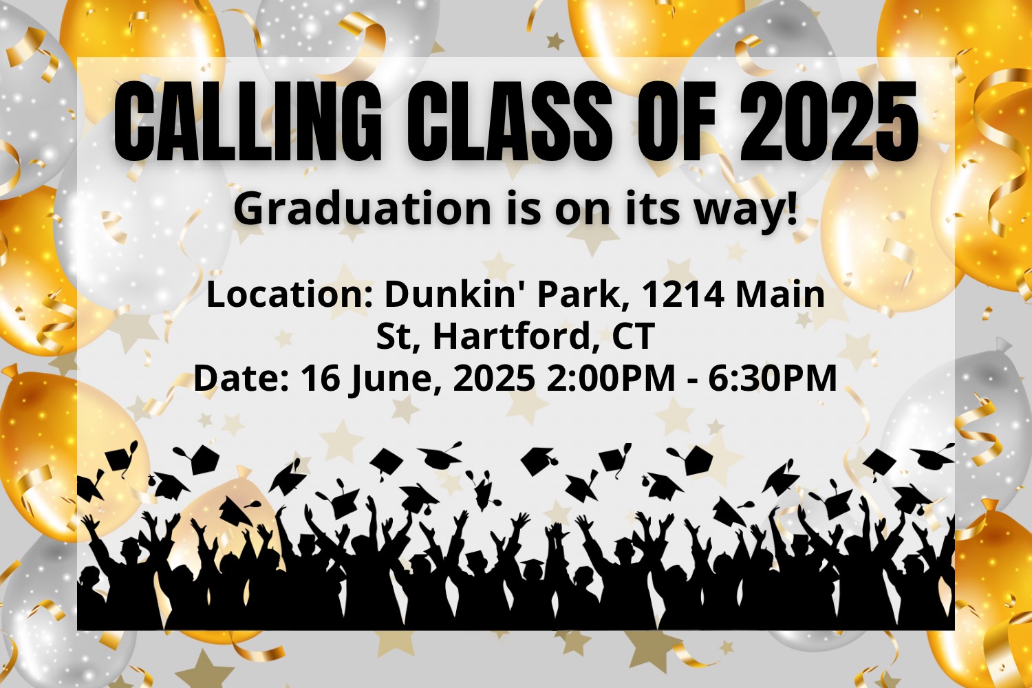 Dunkin Graduation