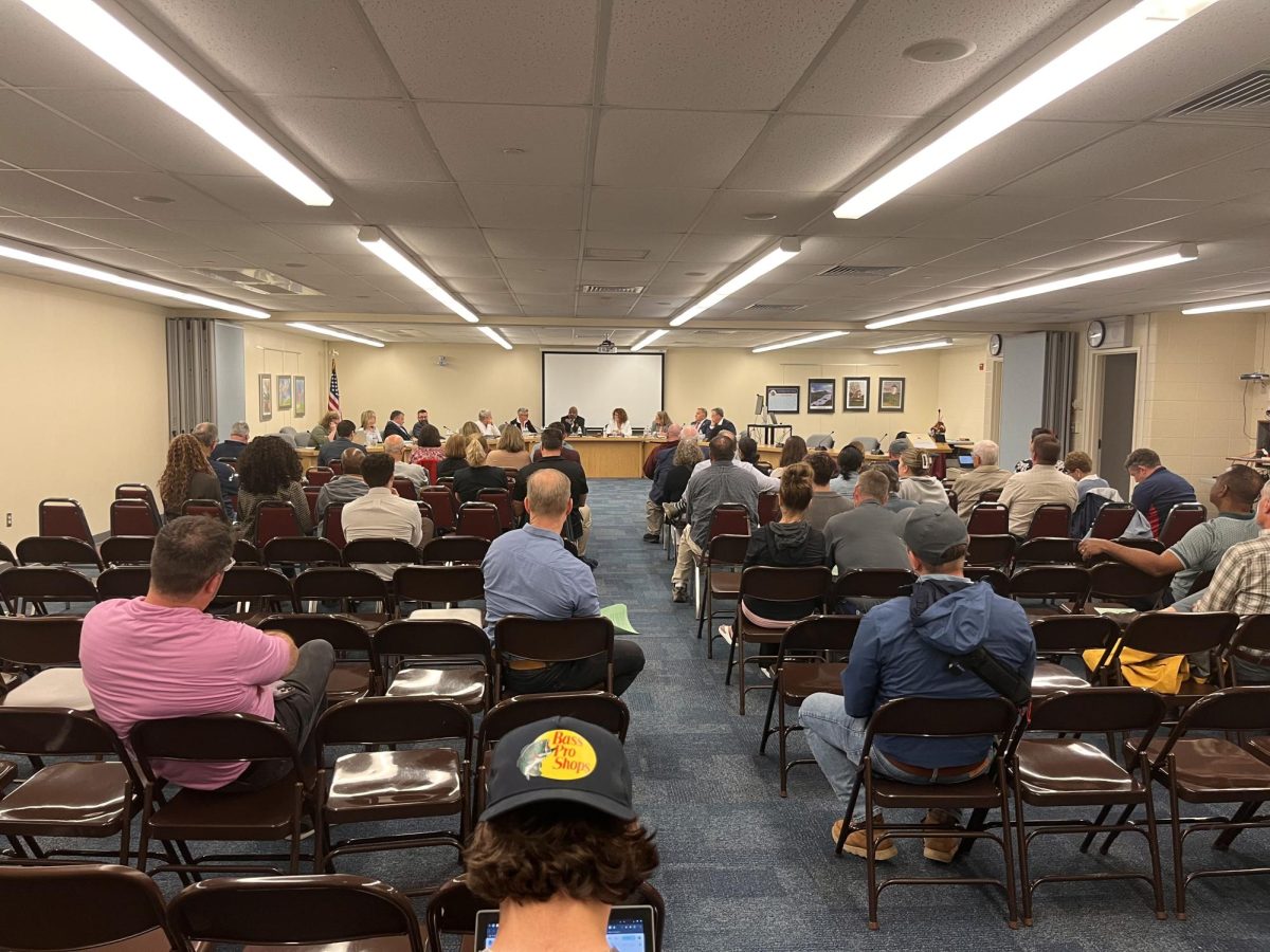 The South Windsor Town Council, discussing the details of the proposed budget for the Fiscal School Year of 2025-2026.  