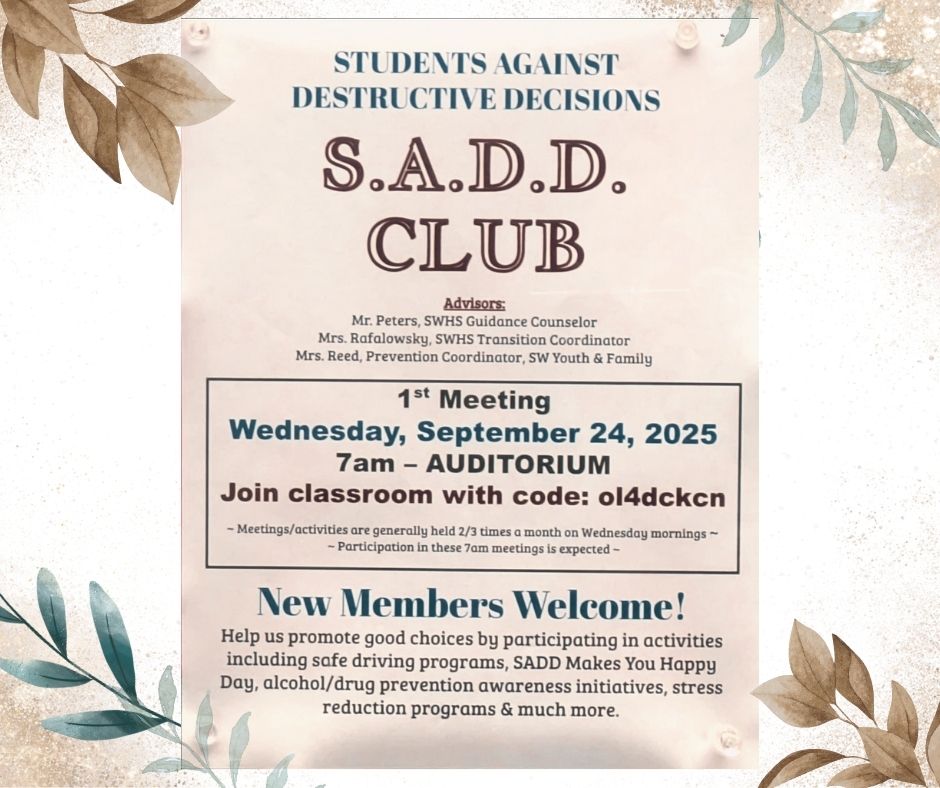 S.A.D.D. Club