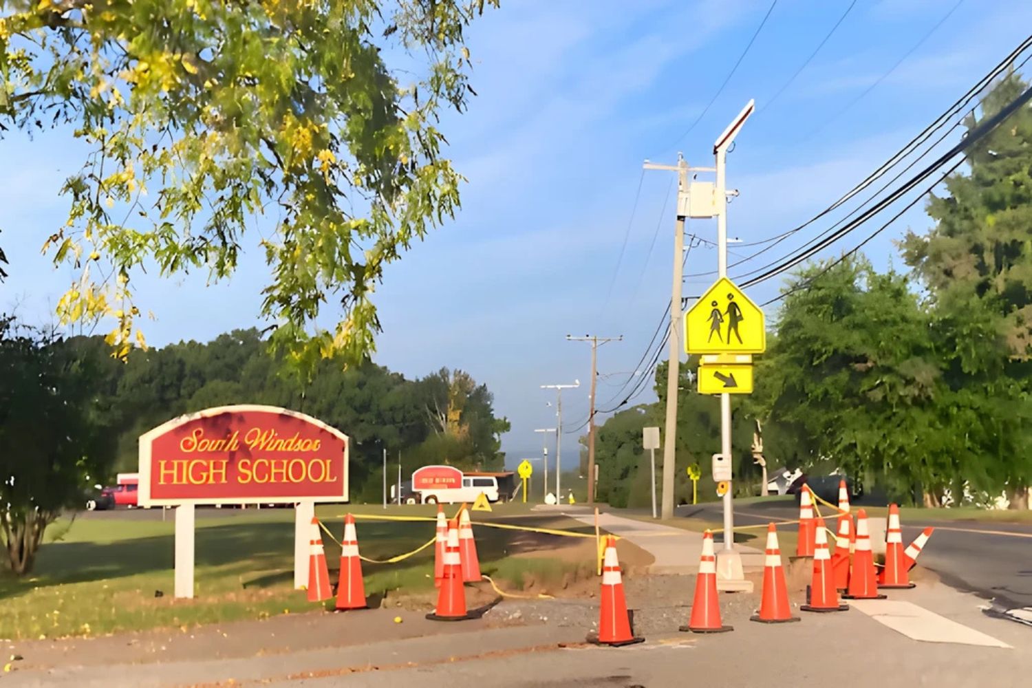 Ayer's Road sidewalks under final stage of construction, expected to be finished soon.