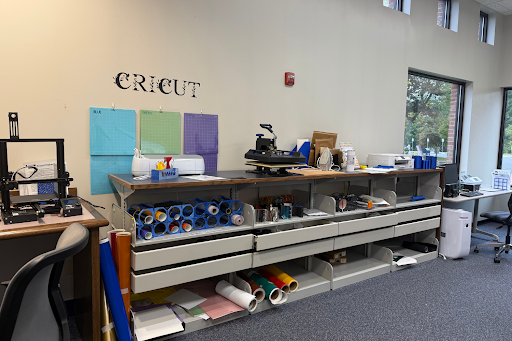 The new Makerspace at the Mary J. Etter Public Library, formerly the South Windsor Public Library.
