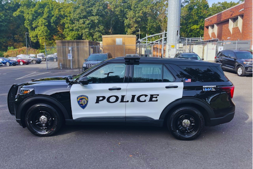 Side view of one of South Windsor Police Departments new vehicles. (photo courtesy of Lieutenant Duchesne of the South Windsor Police Department)