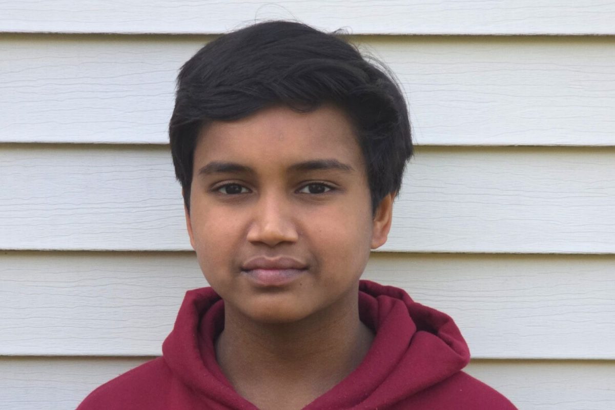 Gautham Akshantala elected the position of vice president for the class of 2029. (photo provided by Gautham Akshantala).