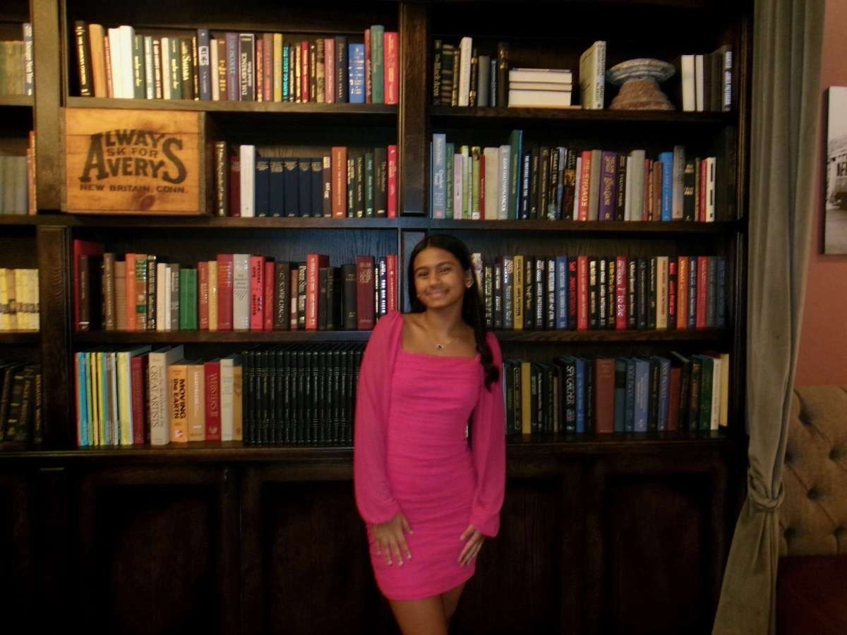 Elina Basu was recently elected as the class of 2029 treasurer. (photo courtesy of Elina Basu)