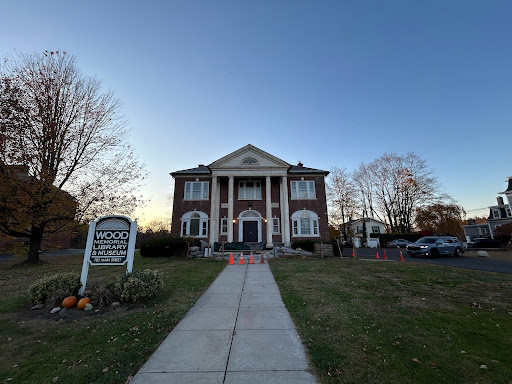 The Wood Memorial Library, home of the Gingerbread House Festival is currently under construction.