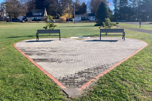 COVID-19 memorial at Major Michael Donnelly Land Preserve. 
