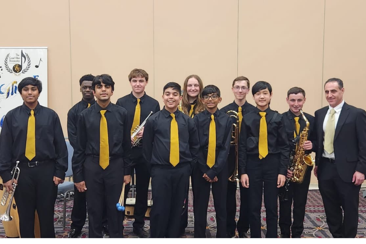 South Windsor’s very own jazz band, The Good Vibes Fellowship. attended the National Jazz Festival in Philadelphia, where they received various awards. (photo courtesy of Graham Serow)