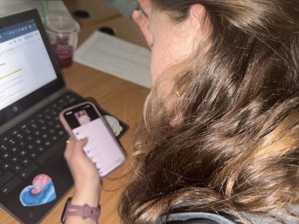 South Windsor High School student obsessing over a celebrity account they saw on social media.